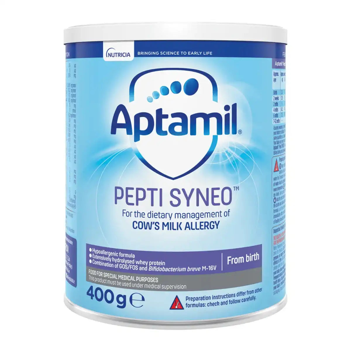 Aptamil Pepti Syneo Mleko Modyfikowane dla Niemowląt 400g