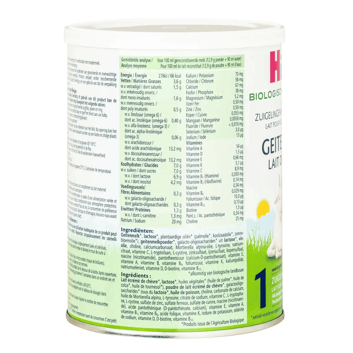 HiPP Dutch 1 Organic Goat Milk Formula (0-6 months) 400g