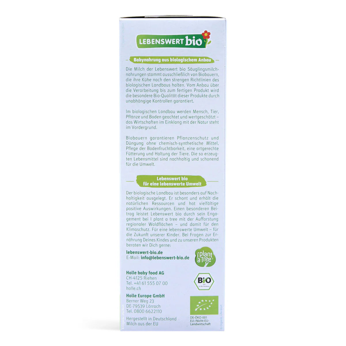 Lebenswert Bio Stage 2 Organic Baby Formula 500g