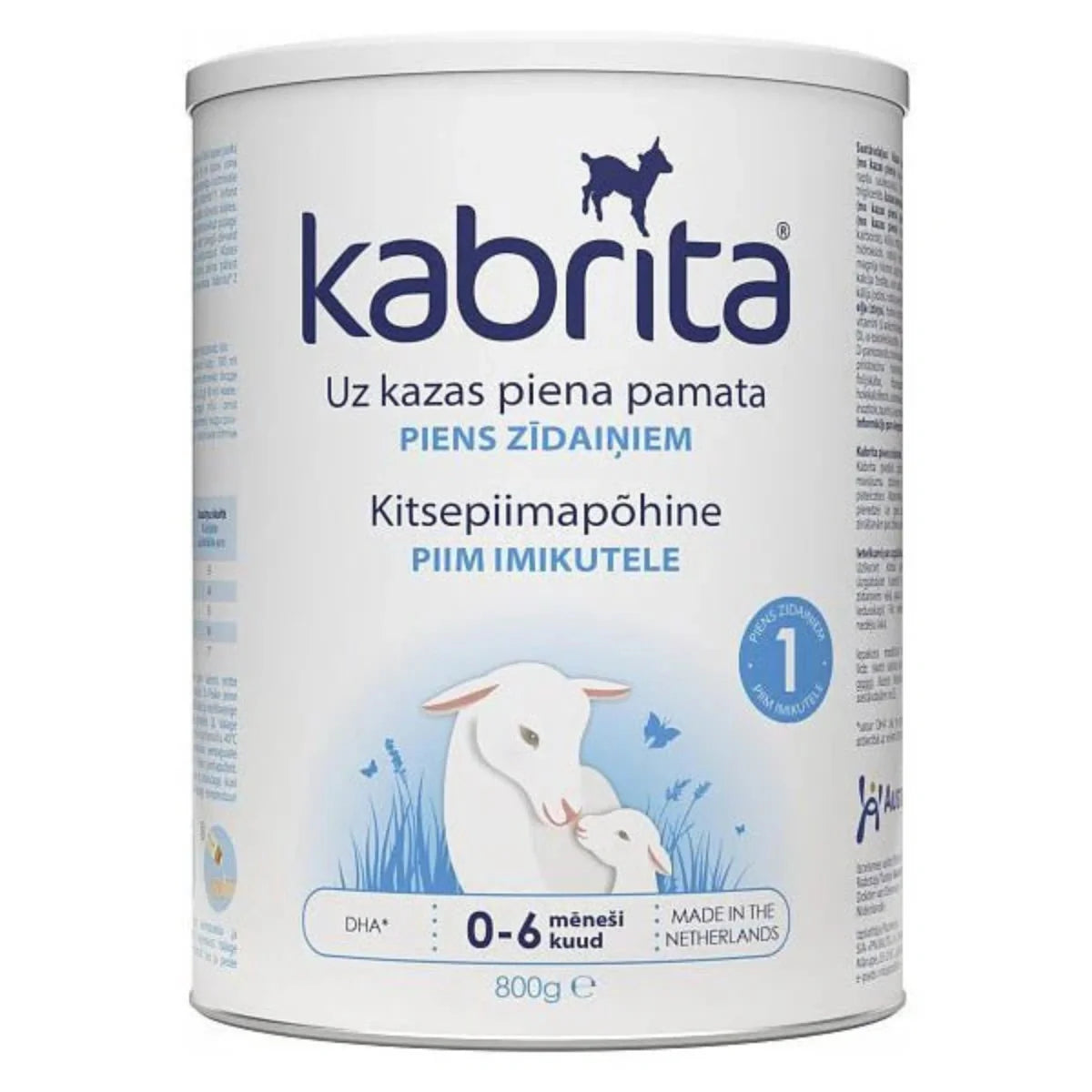 Kabrita Mleko Kozy dla Niemowląt Etap 1 800g