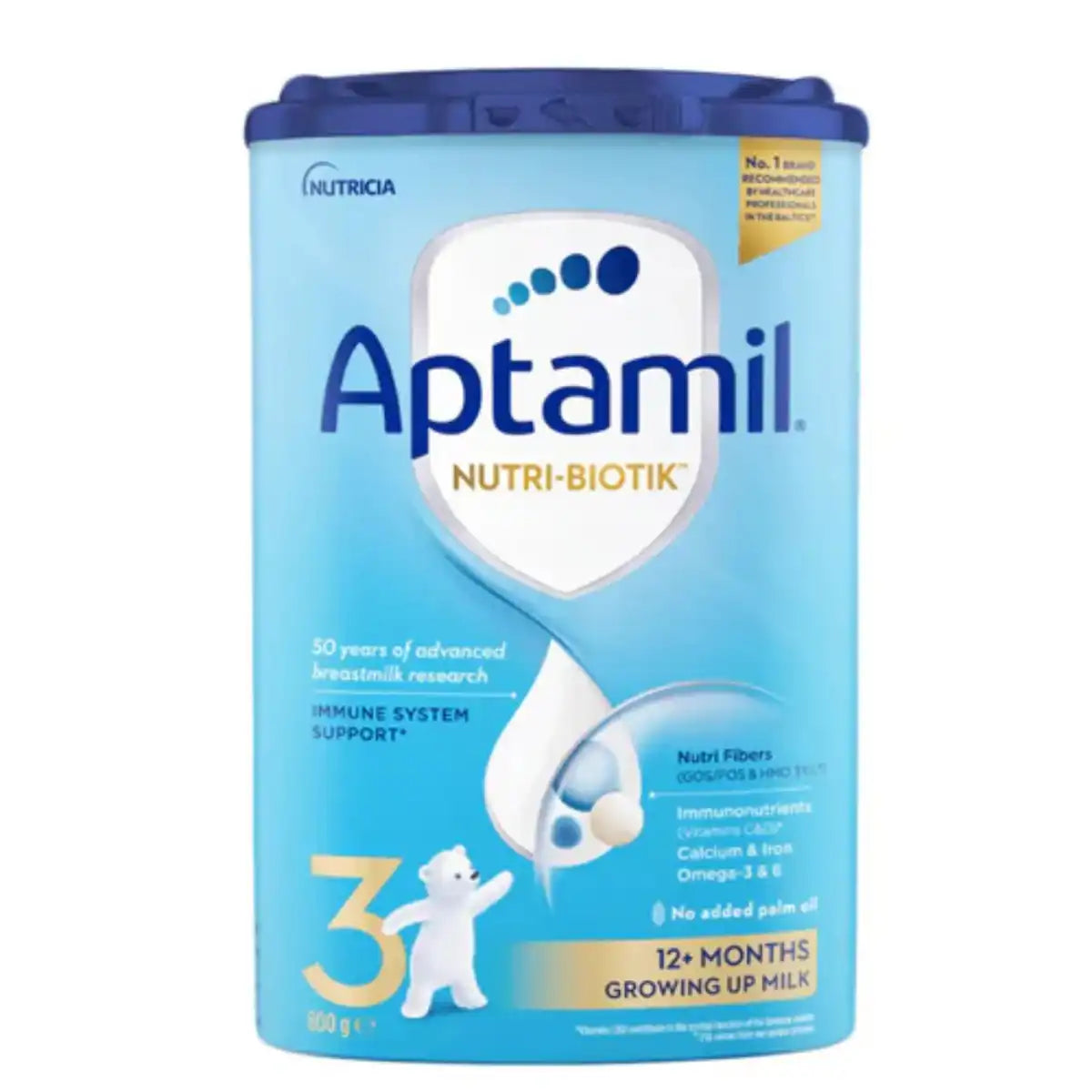 Aptamil Mleko Modyfikowane dla Niemowląt Etap 3 Nutri-Biotik 800g