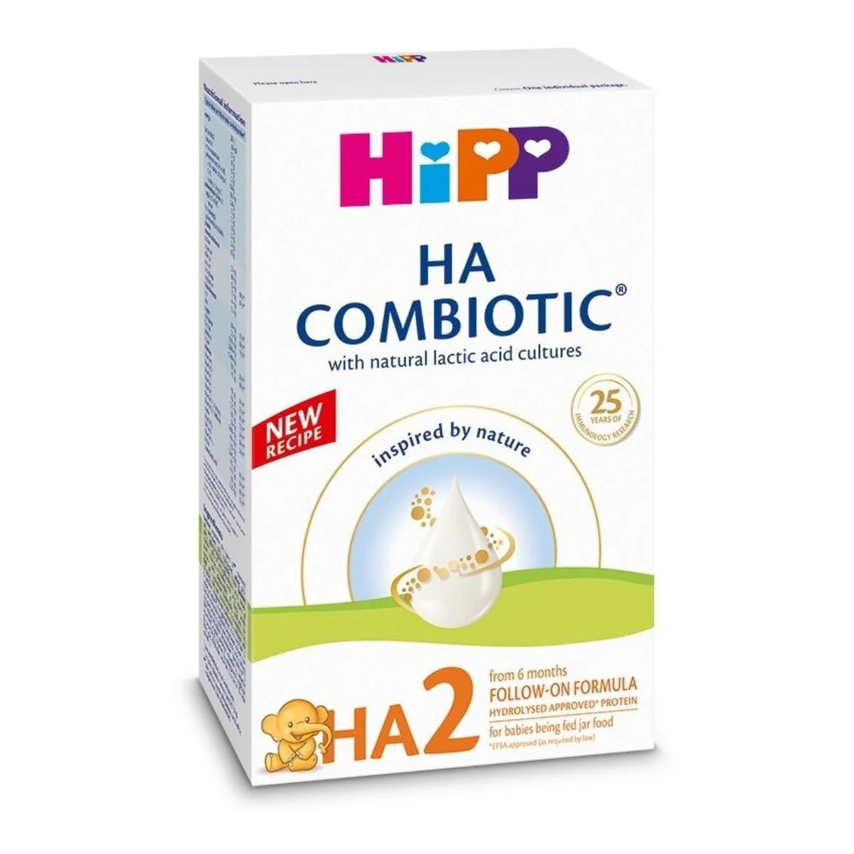 HiPP Etap 2 Hipoalergiczna (HA) Organiczna Mleczna Mieszanka dla Niemowląt 350g