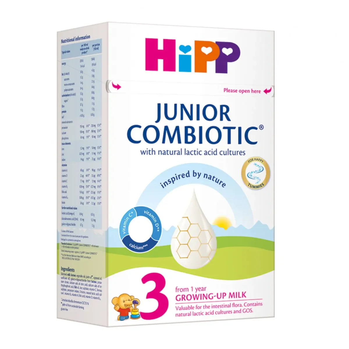 HiPP Niemiecka Mieszanka Mleczna dla Niemowląt Etap 3 Junior Combiotic 500g