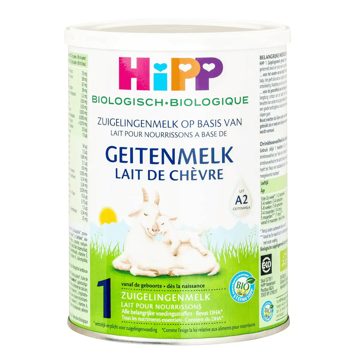 HiPP Dutch 1 Organic Goat Milk Formula (0-6 months) 400g