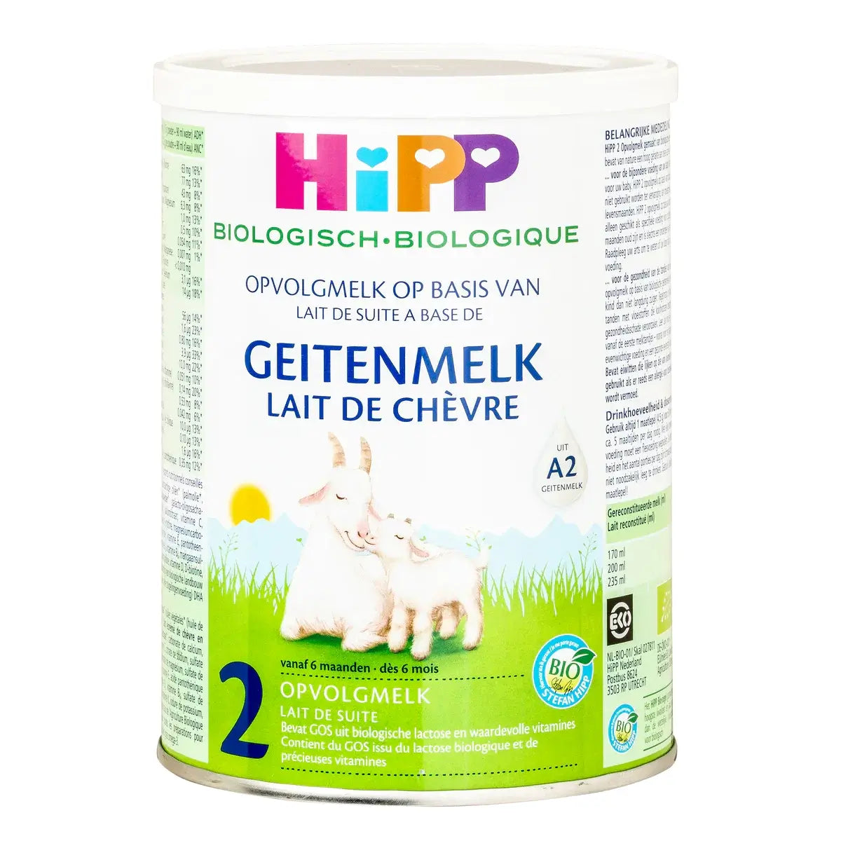 HiPP Dutch 2 Organic Goat Milk Formula (6-12 months) 400g