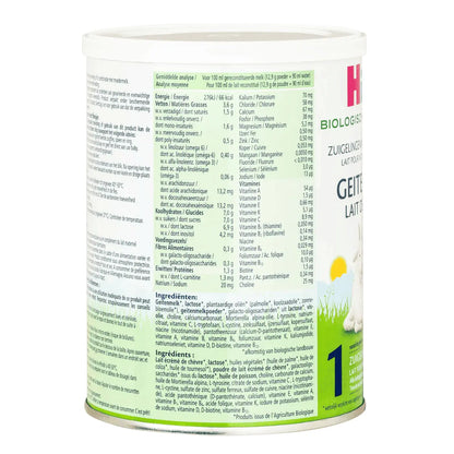 HiPP Dutch 1 Organic Goat Milk Formula (0-6 months) 400g