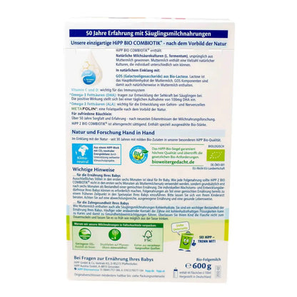 HiPP German 2 Organic Combiotic Formula (6-12 months) 800g
