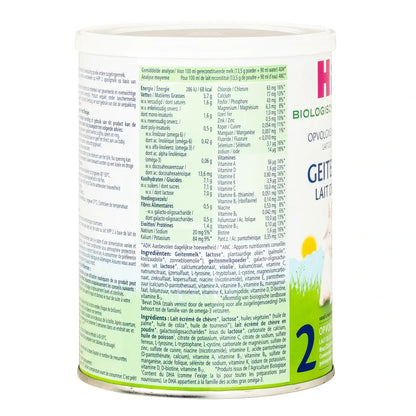 HiPP Dutch 2 Organic Goat Milk Formula (6-12 months) 400g