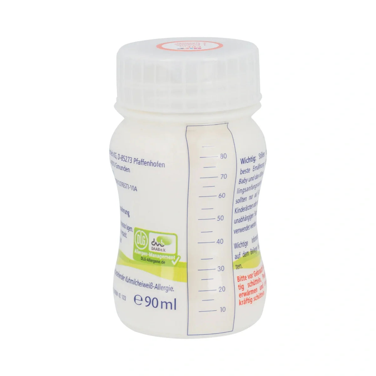 HiPP Deutsche Stufe PRE Hypoallergene (HA) Fertignahrung Bio-Babynahrung 90ml (24 PACK)