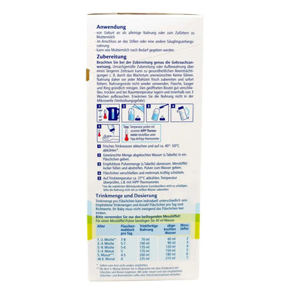 HiPP German PRE Organic Combiotic Formula (0-6 months) 600g
