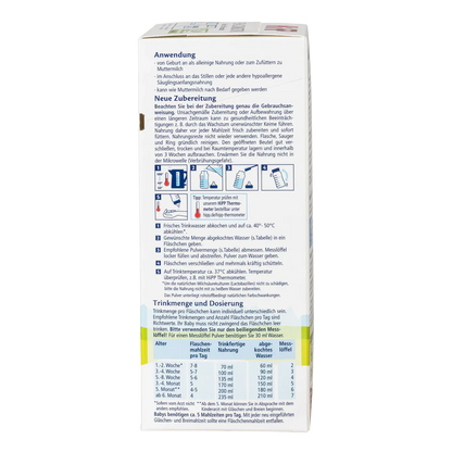 HiPP Etap PRE Hipoalergiczna (HA) Organiczna Mleczna Mieszanka dla Niemowląt 600g