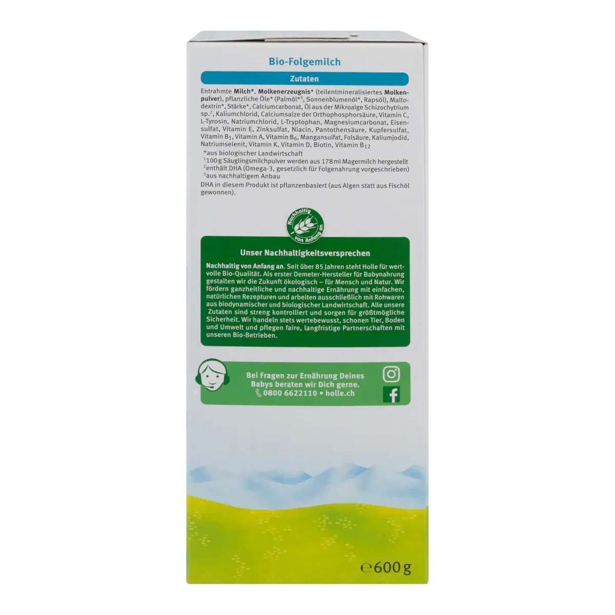 Holle 4 Organic Formula (12+ months) 600g