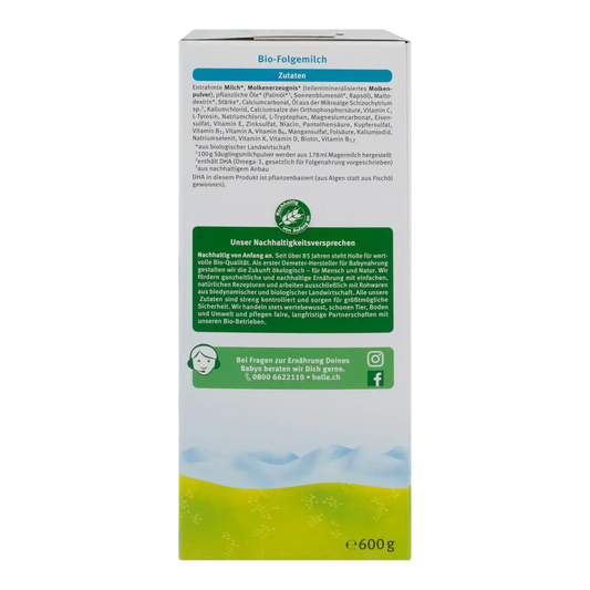 Holle Formula Organică pentru Sugari Etapa 4 600g