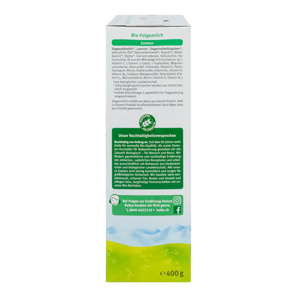 Holle 4 Organic Goat Milk Formula (12+ months) 400g