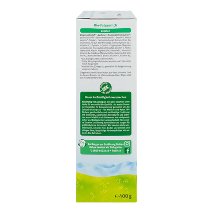 Holle 4 Organic Goat Milk Formula (12+ months) 400g