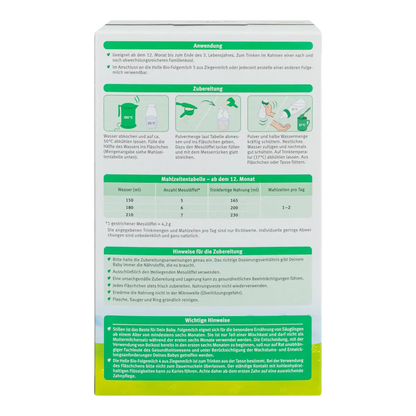 Holle 4 Organic Goat Milk Formula (12+ months) 400g