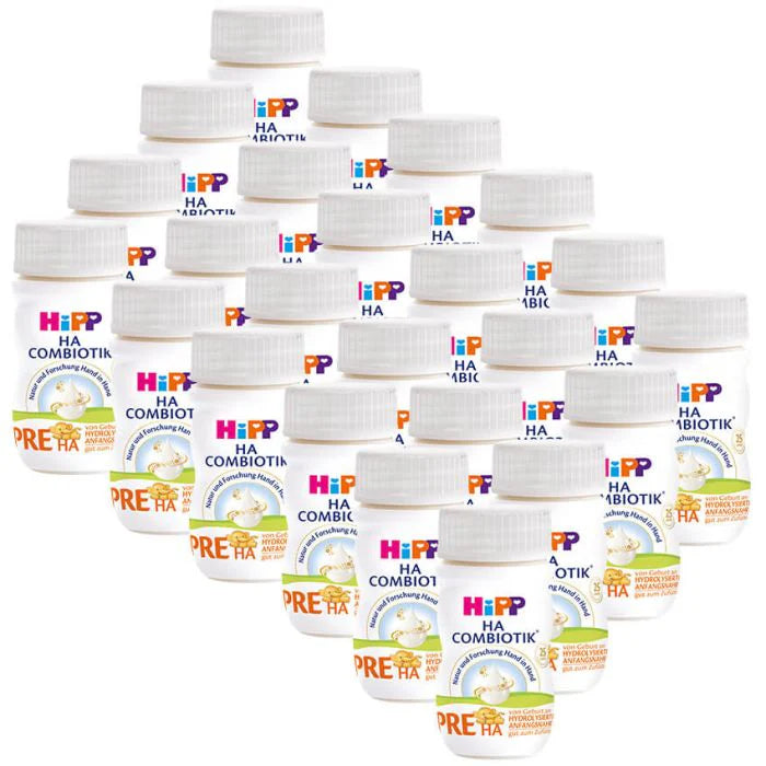 HiPP Deutsche Stufe PRE Hypoallergene (HA) Fertignahrung Bio-Babynahrung 90ml (24 PACK)
