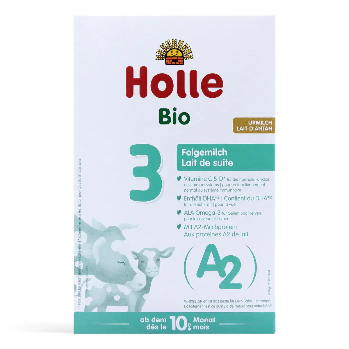 Holle 3 Organic A2 Formula (10+ months) 400g