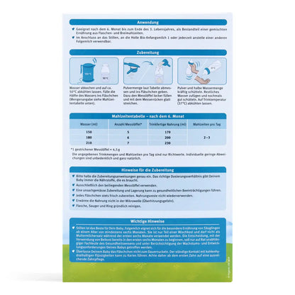 Holle 2 Organic Formula (6-10 months) 600g