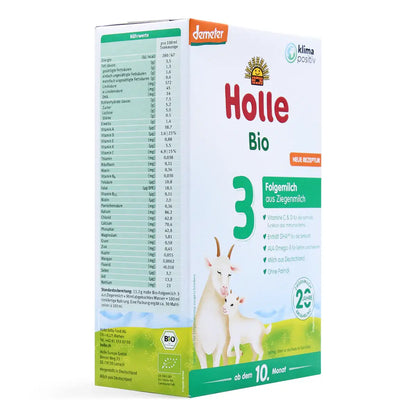 Holle 3 Organic Goat Milk Formula (10-12 months) 400g