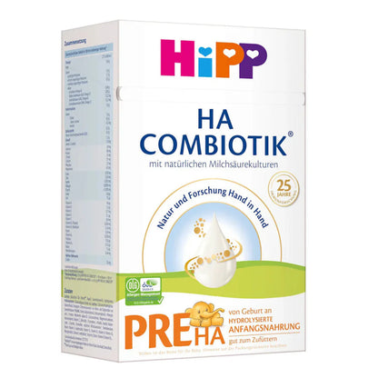 HiPP Etap PRE Hipoalergiczna (HA) Organiczna Mleczna Mieszanka dla Niemowląt 600g
