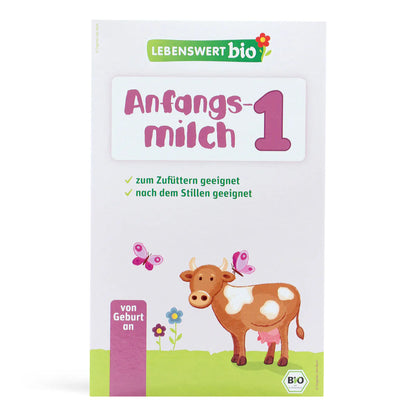 Lebenswert Bio Stage 1 Organic Baby Formula 500g