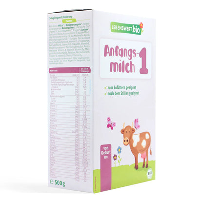 Lebenswert Bio Stage 1 Organic Baby Formula 500g