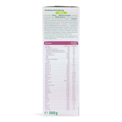 Lebenswert Bio Stage 1 Organic Baby Formula 500g