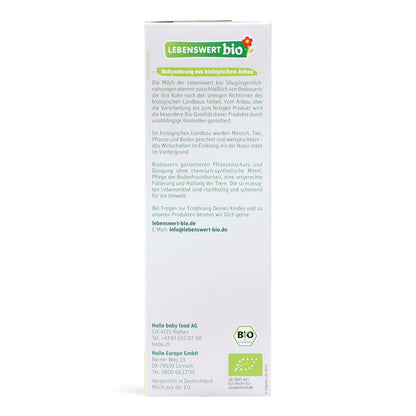 Lebenswert Bio Stage 1 Organic Baby Formula 500g