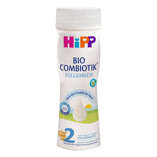 Fórmula infantil orgánica lista para usar HiPP alemana etapa 2 200 ml (paquete de 18)