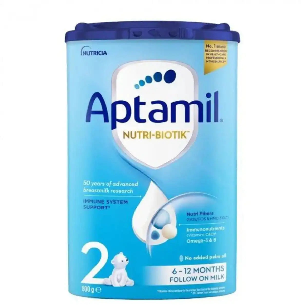 Aptamil Mleko Modyfikowane dla Niemowląt Etap 2 Nutri-Biotik 800g