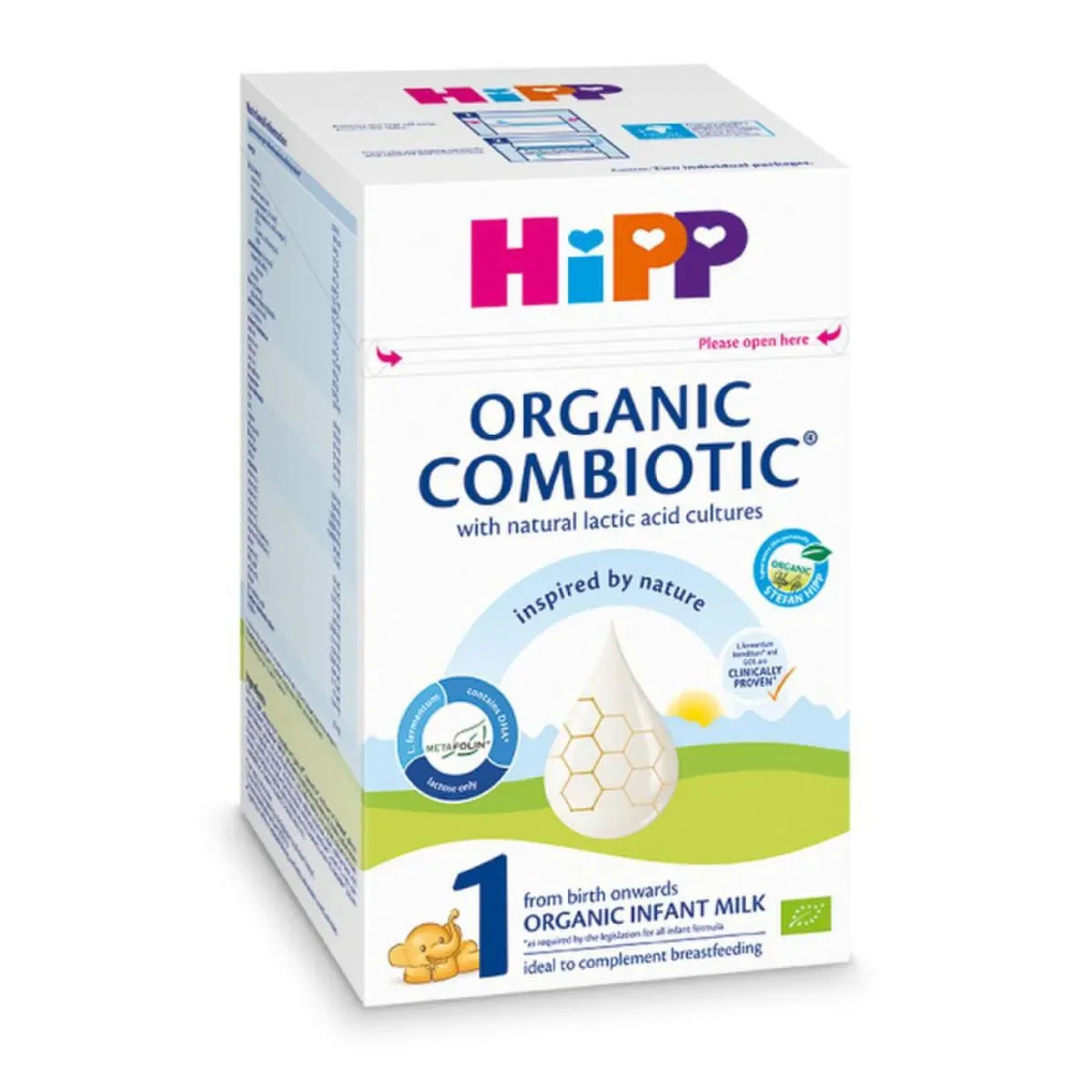 HiPP Niemiecka Organiczna Mieszanka Mleczna dla Niemowląt Etap 1 Combiotic 800g