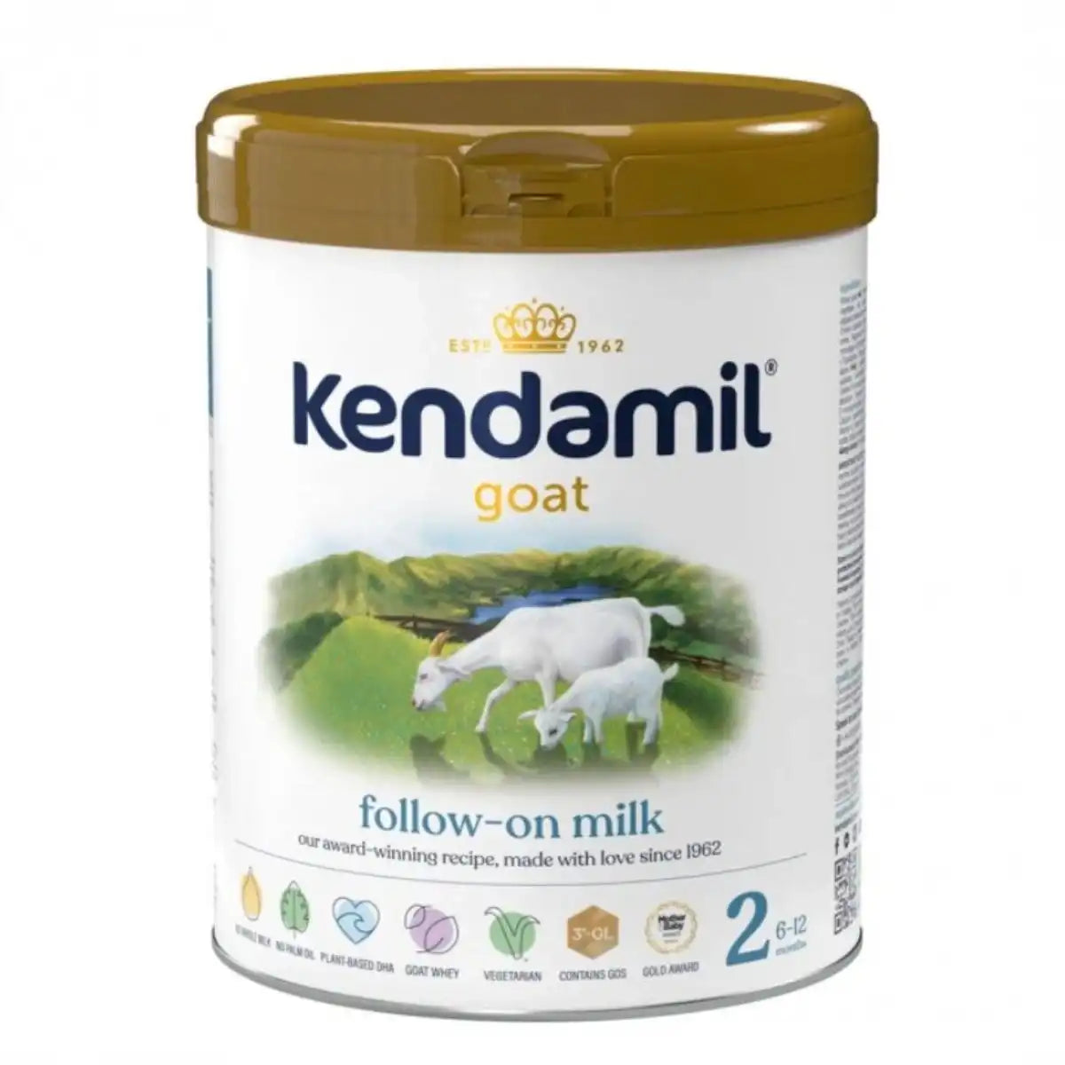 Kendamil Latte di Capra per Bambini Formula Fase 2 800g