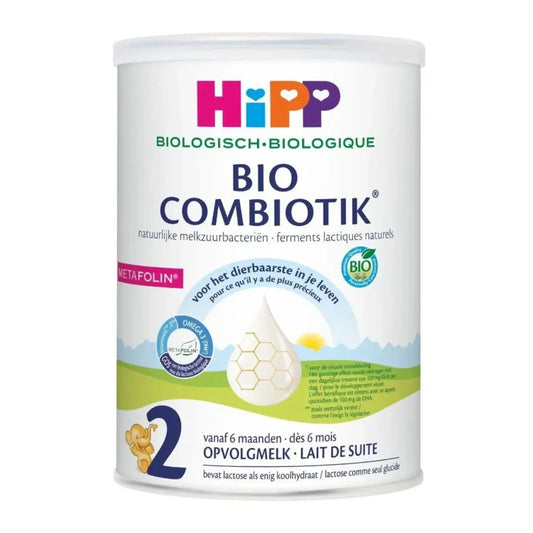 HiPP Formula de lapte praf organică Combiotică pentru sugari, etapă 2, 800g