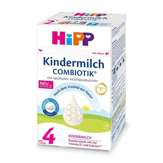 Leche infantil HiPP alemana Etapa 4 Combinada Fórmula para bebé 600g