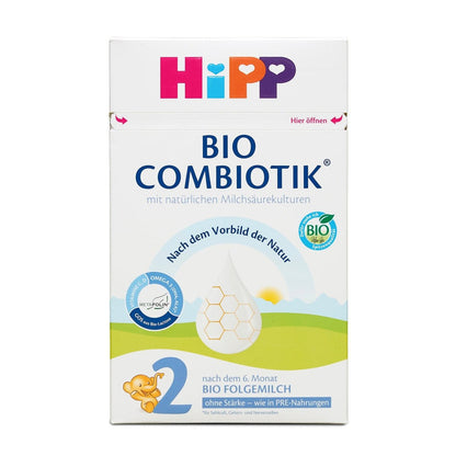 HiPP Niemiecka Organiczna Mieszanka Mleczna dla Niemowląt Etap 2 Combiotic 600g (Bez skrobi)
